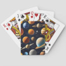 Recherche de planètes jeux de cartes Bleu