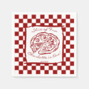 Recherche de italien serviettes Rouge