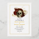 Recherche de de goth mariage invitations Floral