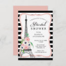 Zoek naar eiffel tower bridal shower uitnodigingen Parijs