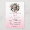 Recherche de lavande confirmation invitations Violet