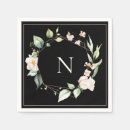 Recherche de noir et rose floraux Arrière plan noir