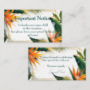 Recherche de oiseau de fleur de paradis invitations Exotique
