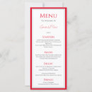 Recherche de unique contemporain mariage menus Minimaliste