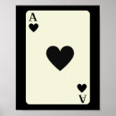 Zoek naar aas van harten posters Poker