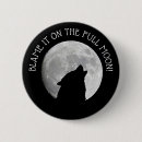 Recherche de lune de loup badges Hurler