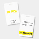 Recherche de pass concert badge badges pvc Invités