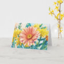 Recherche de gerbera vœux cartes Fleurs colorées