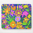 Recherche de conception ressort tapis souris Fleur