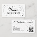 Recherche de calligraphie vintage cartes visite Tendance