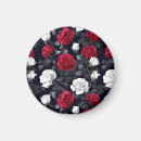 Zoek naar rode rozen magneten Zwart