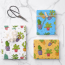Recherche de succulents papier cadeau Mignon