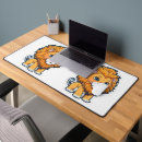 Recherche de visage tigre tapis souris Animaux