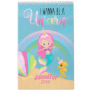 Zoek naar unicorn kalenders Zeemeermin
