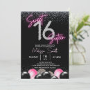 Recherche de glam 16ans anniversaire invitations Étinceler