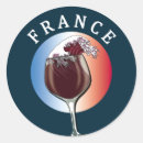 Recherche de drapeau la france en de autocollants Vin