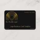 Recherche de culture cartes visite Logos simples