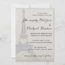 Recherche de paris mariage invitations Vintage