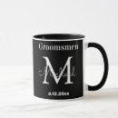 Recherche de groomsmen tasses Élégant
