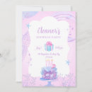Recherche de de sirène anniversaire invitations Poulpe