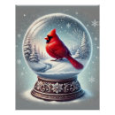 Recherche de oiseau cardinal rouge posters Décoration