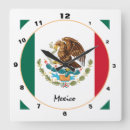 Recherche de drapeau mexicain horloges Patriotique
