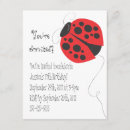 Recherche de insecte 11x14 invitations Mignon