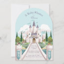 Recherche de castle baby shower invitations Magique