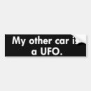 Recherche de ufos voiture autocollants Alien
