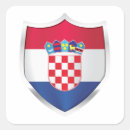 Zoek naar vlag van kroatië stickers Schild