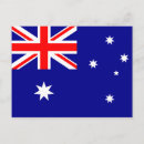 Recherche de drapeau australie cartes postales Pays