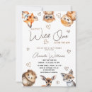 Recherche de motif renard invitations Aquarelle