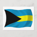 Recherche de drapeau des bahamas cartes postales Pays