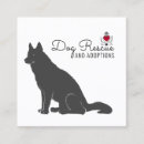 Recherche de adoption cartes visite Dog