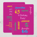 Recherche de 65 anniversaire invitations Pour tous
