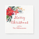 Zoek naar poinsettia servetten Botanisch