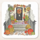 Recherche de verre halloween de dessous de dessous de verres Citrouilles