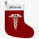 Recherche de bas rouge chaussette de noël Blanc