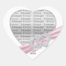 Recherche de forme de diamant autocollants Amour