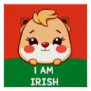 Recherche de drapeau irlandais posters Rouge