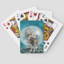 Recherche de loup blanc jeux de cartes Animaux