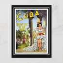 Recherche de vieux cuba cartes postales Rétro