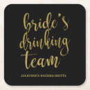 Recherche de paillette dessous de verres Bride