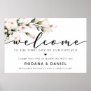 Recherche de floral welcome mariage signalisations Élégant