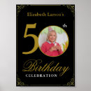 Recherche de 50th birthday posters Simple