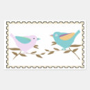 Recherche de deux oiseaux autocollants Paire