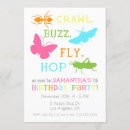 Recherche de insecte invitations D'anniversaire