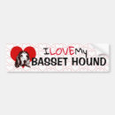 Recherche de basset hound voiture autocollants Animal