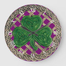 Recherche de celtic horloges Shamrock