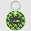 Recherche de shamrock irlandais porteclés Clou